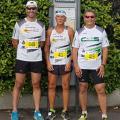 L'avant course avec David, Daniel et Georges